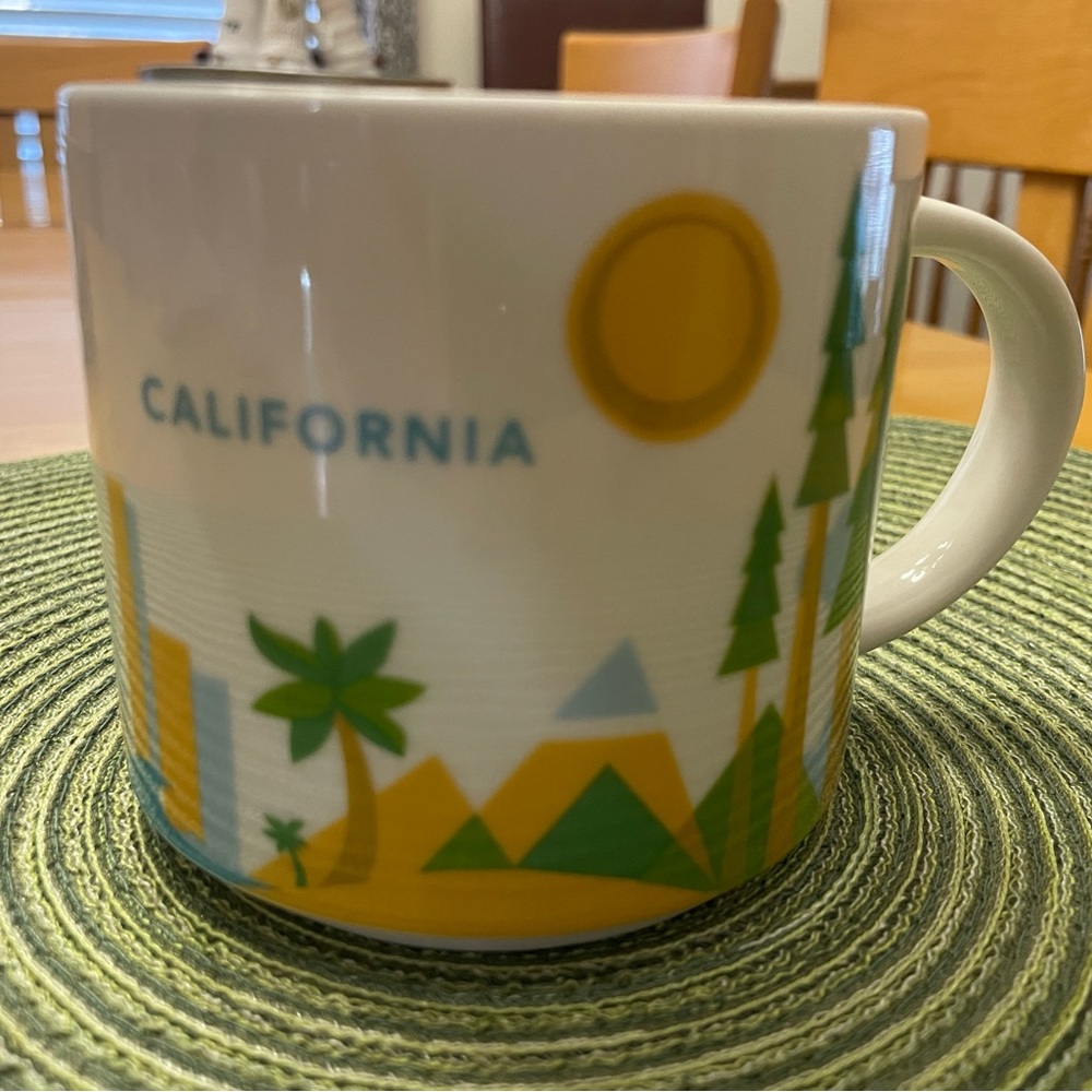 California Scenic Mug - Multicolor “You Are Here” Series